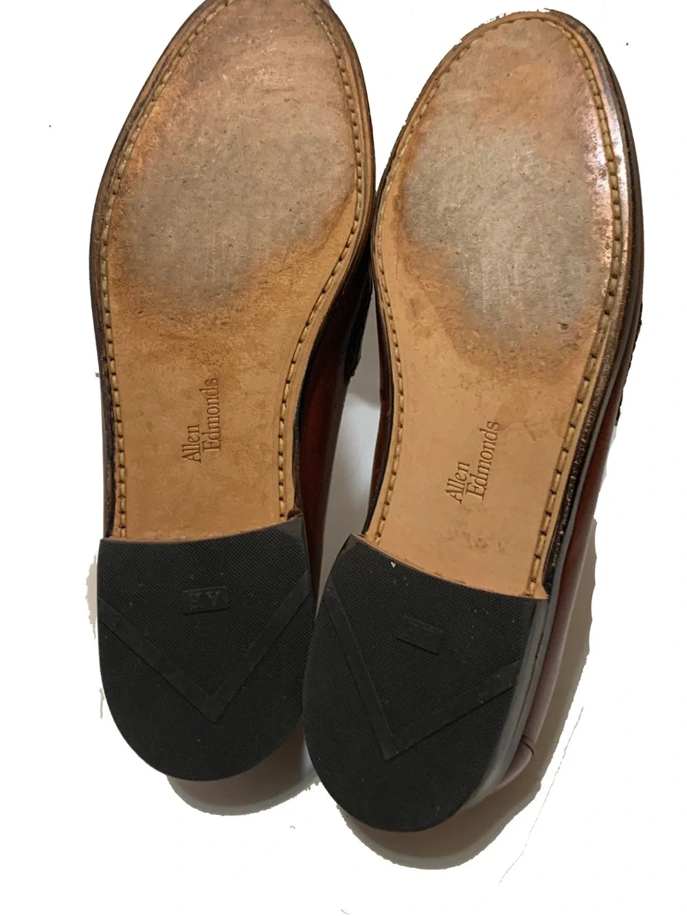 Allen Edmonds Men’s Maxfield Brown leather Tassel Loafer
